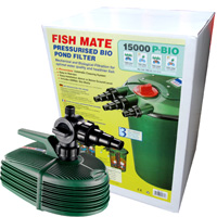 Fishmate 15000 Pressure Filter BIO Plus Fishmate 9000 Pump