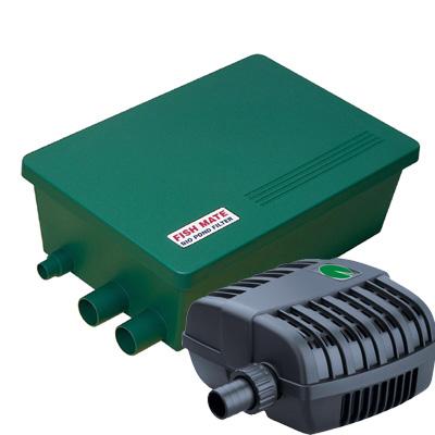 Fish Mate 2500 Filter & PondXpert MightyMite 2500 Pump Set Thumbnail Image Fish Mate 2500 Filter & PondXpert MightyMite 2500 Pump Set Thumbnail Image