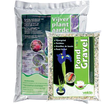 Velda Aquatic Soil 10 Litres and Gravel 8 Litres