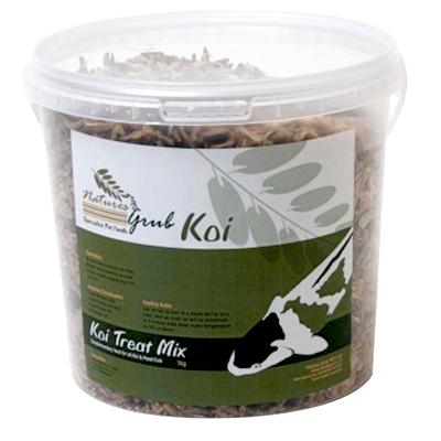 Natures Grub Koi Treat Mix Pond Food (1kg) Thumbnail Image