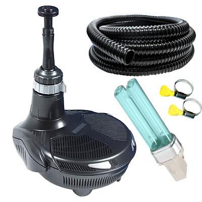 Hozelock EasyClear 4500 (7w UVC, INCLUDES Hose, Clips & Bulb) Thumbnail Image