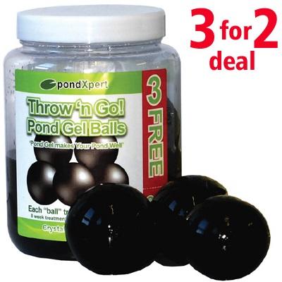 PondXpert Throw 'n Go! Gel Balls (8 Balls, 3 for 2) Thumbnail Image