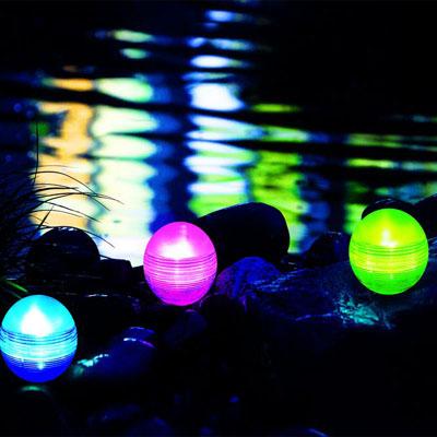 Heissner Floating Solar Globes (Set of 3) Thumbnail Image