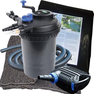 PondXpert EasyPond PLUS 20000 Premium Pump & Filter Set with Liner & Underlay Thumbnail Image