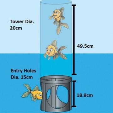 Ubbink 50cm Fish Tower Water Feature Gallery Image