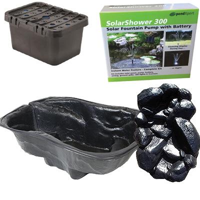 PondXpert EcoFilter 2000 Pond Kit with Preformed Pond & Waterfall Thumbnail Image