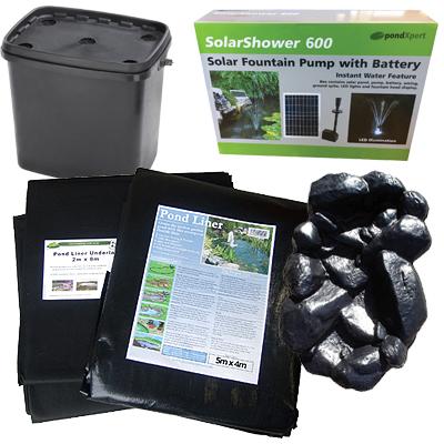 PondXpert EcoFilter 4000 Pond Kit with 5 x 4m Liner, Underlay & Waterfall Thumbnail Image