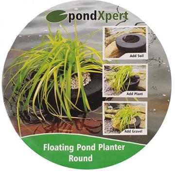 PondXpert Floating Round Planters (25cm and 35cm Set) Gallery Image