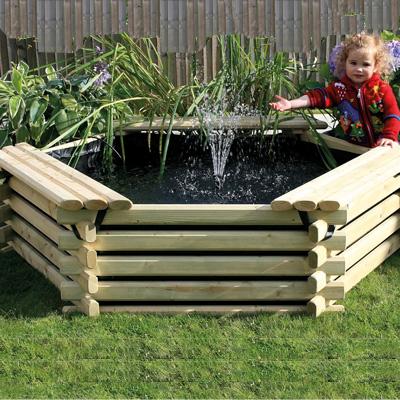 Norlog Instalog Raised Wooden Pond (175 Gallons) Thumbnail Image