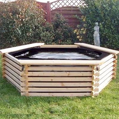 Norlog Instalog Raised Wooden Pond (300 Gallons) Thumbnail Image