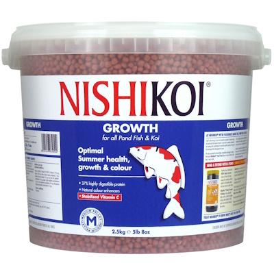 Nishikoi Growth Pellets (2.5kg) Thumbnail Image