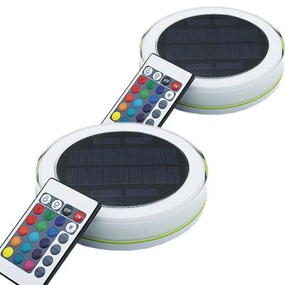 PondXpert PondDisc Floating Solar Light (Set of 2) Thumbnail Image