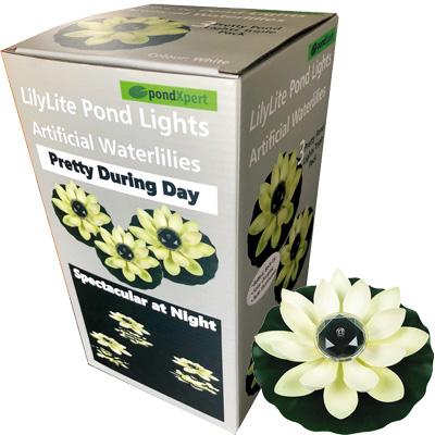 PondXpert LilyLite Solar Waterlily (Set of 3) Thumbnail Image