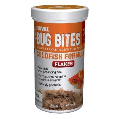 Fluval Bug Bites Goldfish Flakes (90g) Thumbnail Image