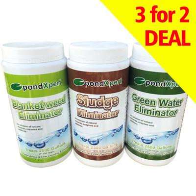 PondXpert Eliminator (Blanketweed, Sludge & Green Water, 3 for 2) Thumbnail Image