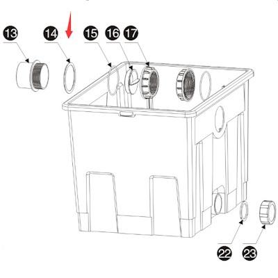 PondXpert MultiChamber Bay Connector O-Ring (Part No.14) Thumbnail Image