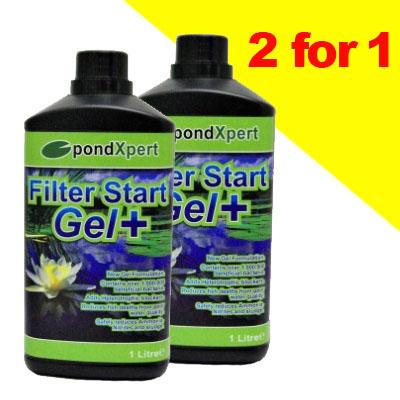 PondXpert Filter Start Gel 1 Litre - BOGOF