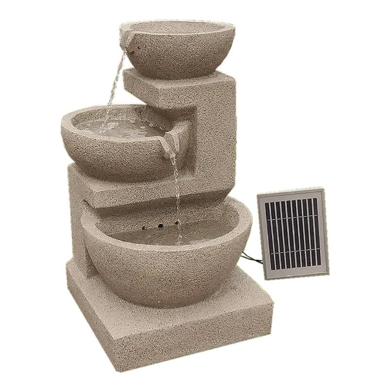 PondXpert Triple Tumble Solar Water Feature