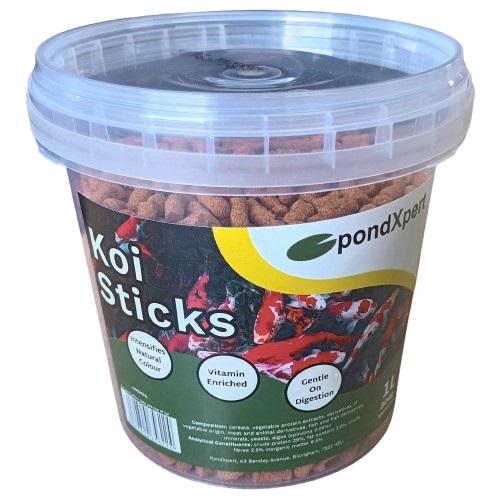 PondXpert Koi Sticks 1L/300g (NEW SIZE 2025) PondXpert Koi Sticks 1L/300g (NEW SIZE 2025)
