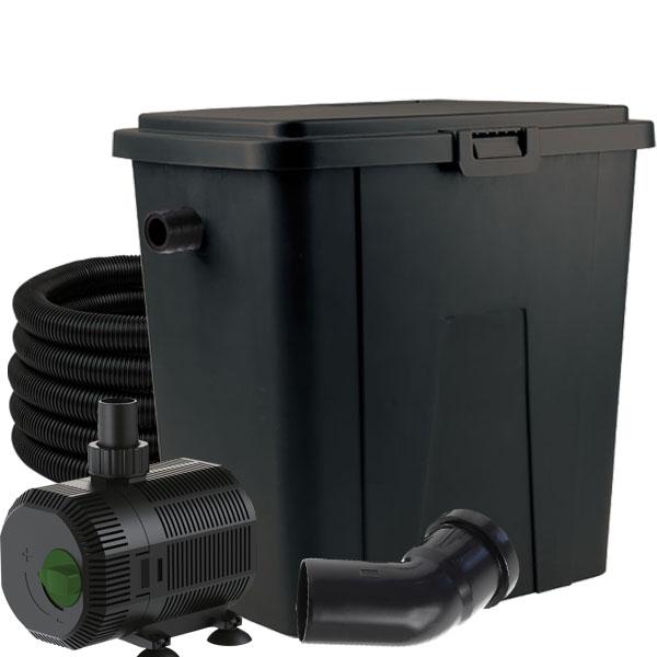 bibox pond filter set with 2300 pump bibox pond filter set with 2300 pump