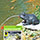 PondXpert Crouching Frog Spitter LARGE + SolarPulse 500