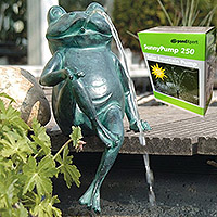 pondxpert sitting frog spitter & sunnypump 250